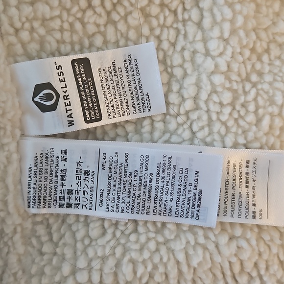 Levi's Blue Cream Lightweight Shirt Jacket For Men - Picture 6 of 10